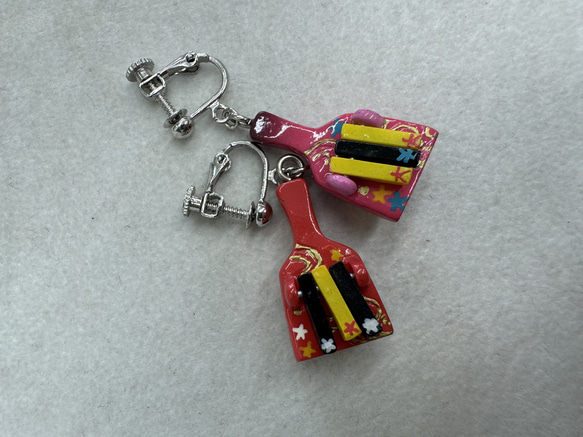 高知　よさこい　鳴子　なるこ　アクセサリー　イヤリング・ピアス 7枚目の画像