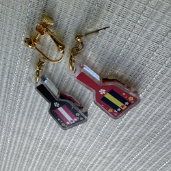 高知　よさこい　鳴子　なるこ　アクセサリー　イヤリング・ピアス 15枚目の画像