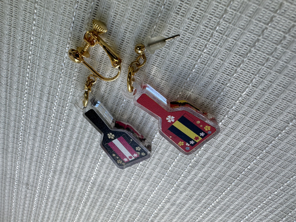 高知　よさこい　鳴子　なるこ　アクセサリー　イヤリング・ピアス 15枚目の画像