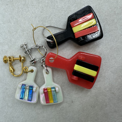 高知　よさこい　鳴子　なるこ　アクセサリー　イヤリング・ピアス 6枚目の画像