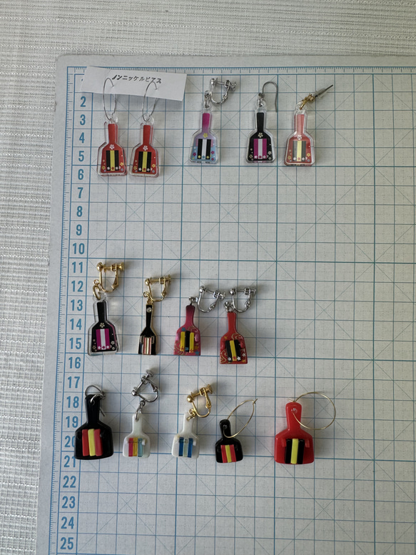 高知　よさこい　鳴子　なるこ　アクセサリー　イヤリング・ピアス 18枚目の画像