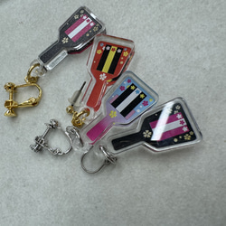 高知　よさこい　鳴子　なるこ　アクセサリー　イヤリング・ピアス 5枚目の画像