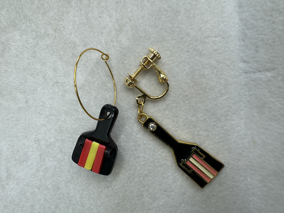 高知　よさこい　鳴子　なるこ　アクセサリー　イヤリング・ピアス 3枚目の画像