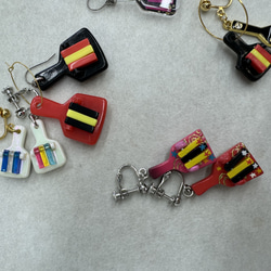 高知　よさこい　鳴子　なるこ　アクセサリー　イヤリング・ピアス 8枚目の画像