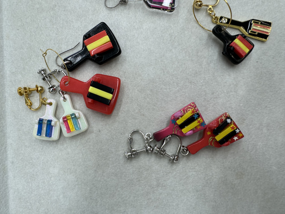 高知　よさこい　鳴子　なるこ　アクセサリー　イヤリング・ピアス 8枚目の画像