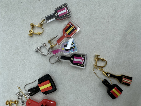 高知　よさこい　鳴子　なるこ　アクセサリー　イヤリング・ピアス 9枚目の画像