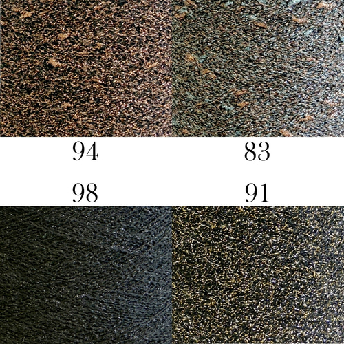 ≪2色ラメノット 650m/50g≫ 意匠糸 ファンシーヤーン 毛糸 オリイロ