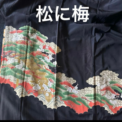 着物リメイクフルオーダー 留袖ワンピース 留袖ドレス(裏地付き) 正絹