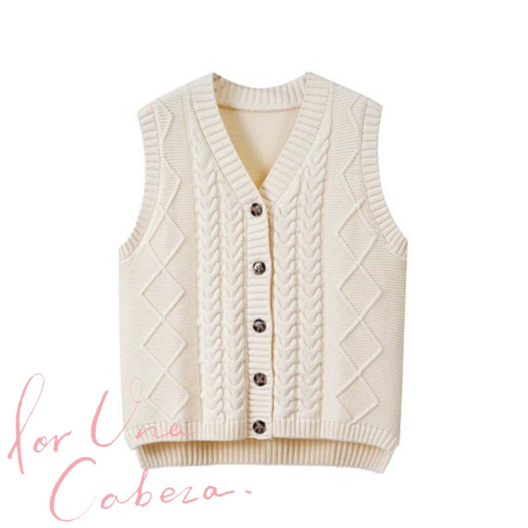 【秋の支度】 ニットベスト レディース 春 秋  トップス カーディンガン 10,952円