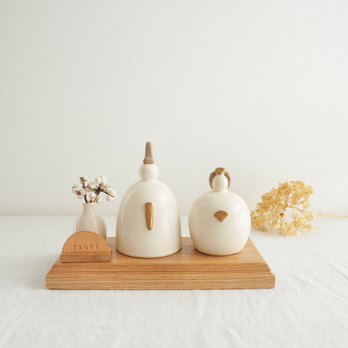 potteribina】ひな人形 陶器製雛人形 雛人形 お雛様 おひなさま