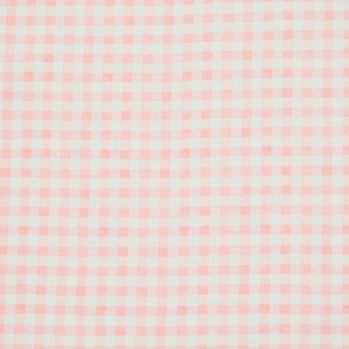 アンティーク生地 ギンガムチェック ピンク 生地 couleur 通販