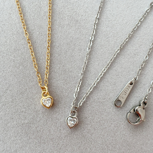 n065b【大人気✧】１粒ダイヤネックレス　シルバー925　シンプル　ギフト無料 n065b【大人気✧】1粒ダイヤネックレス シルバー925 シンプル