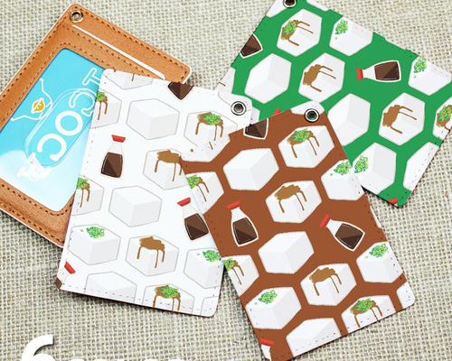 パスケース 定期入れ レディース 豆腐 とうふ 冷ややっこ 冷奴 醤油