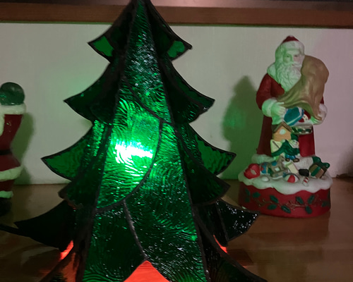 ステンドグラス フロアスタンド ランプ インテリア クリスマスツリー 0_a4c998e215f2a13dc638669243cb