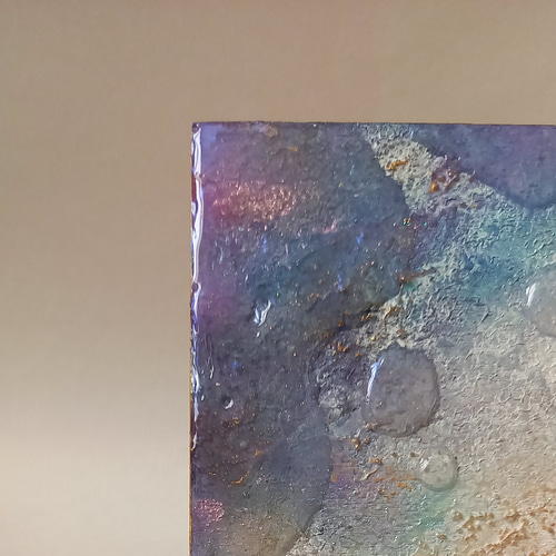 抽象画☆テクスチャーアート/青紫 絵画 MUGI 通販 18532146 抽象画☆テクスチャーアート/青紫 絵画 MUGI 通販 18532146