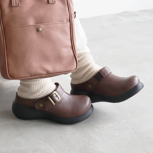 ベーシックサボ | 厚底 サボサンダル 甲高 幅広 定番 2way レディース