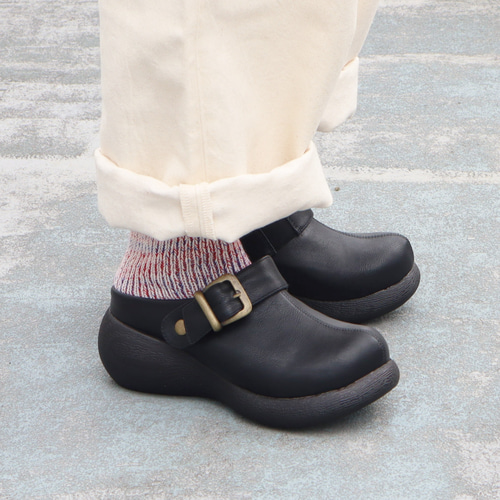 ベーシックサボ | 厚底 サボサンダル 甲高 幅広 定番 2way