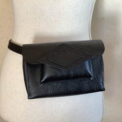 ハンドメイド　ボディバッグ　ヌメ本革　ネイビー　クリーマー　★新品／未使用品★ 楽天市場】ボディバッグ 本革 ヌメ革 立体マチ付 ナチュラル