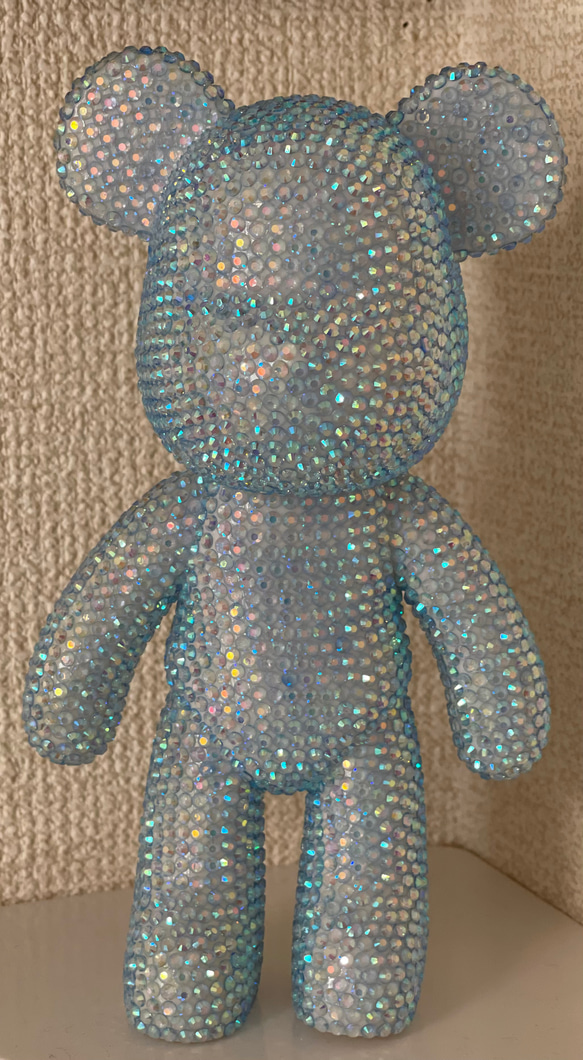 クマ フィギュア ラインストーンデコ その他置物 Mちゃん 通販