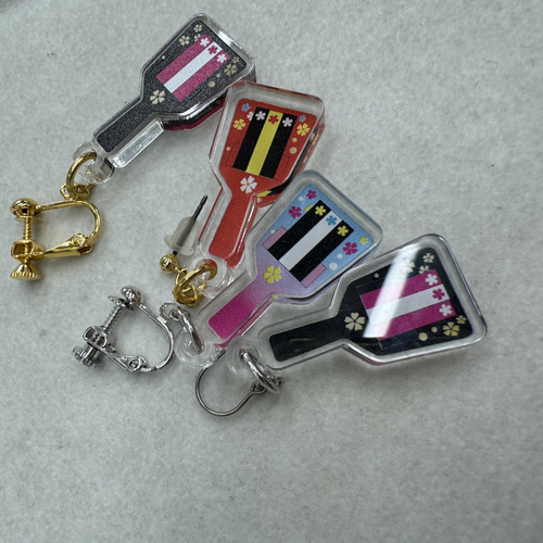 高知 よさこい 鳴子 なるこ アクセサリー イヤリング・ピアス ピアス