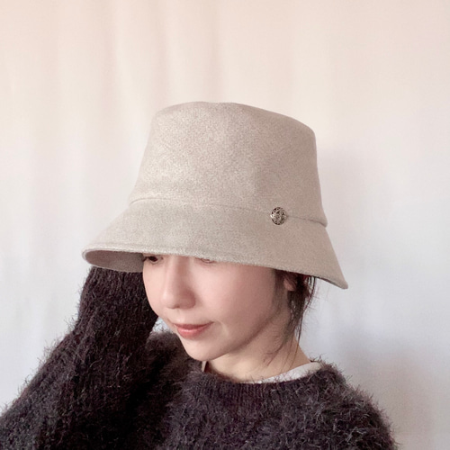 buckethat クロシェハット クラッシャーハット 帽子 ツバ広