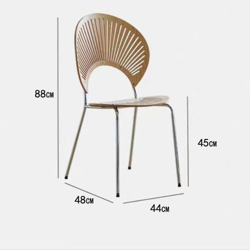 ダイニングチェア 北欧 無垢材 シェルデザイン モダン ブラック