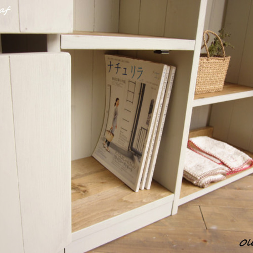 サイズデザインオーダー可！お子様用ハンガーキャビネットナチュラル