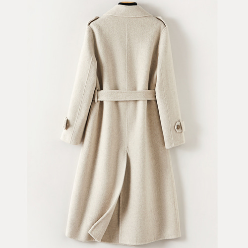 高級感ウールコート❉冬の新作❉2つの色❉手縫いダブルフェース