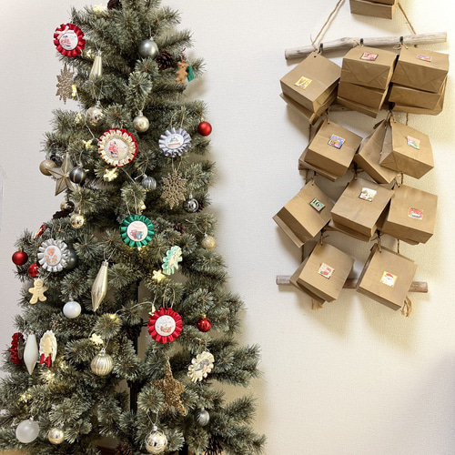 期間限定！送料無料【2個セット】キラッと輝く✨クリスマス