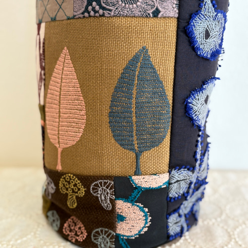 一点物 送料無料 ミナペルホネン バケツ型トートバッグ ハンドメイド