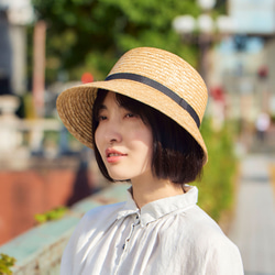 田中帽子店 ポークパイ　ロングリボンハット ティナ Amazon | [田中帽子店] Tina (ティナ) ポークパイ ロングリボン