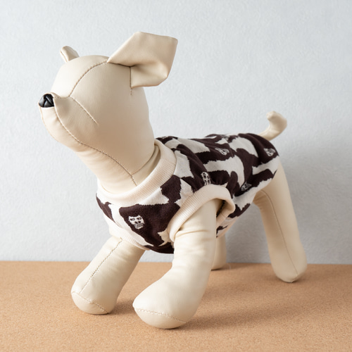 こゆりん　ハンドメイド　犬服　ハロウィンニットタンク肩フリル　④ 2着 こゆりん様 専用 ハンドメイド 犬服 ハロウィンニットタンク肩