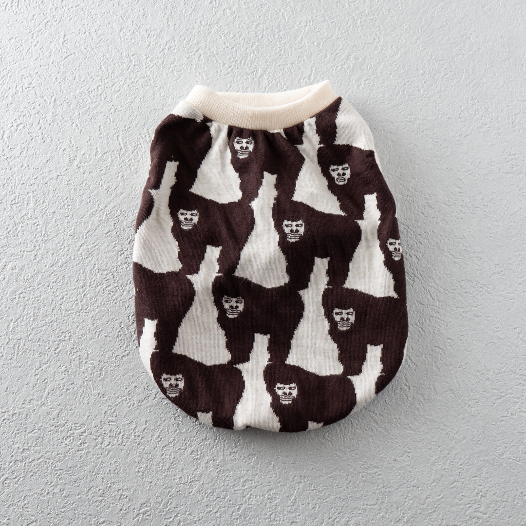 こゆりん様 専用 ハンドメイド 犬服 車＆星柄ニット タンクトップ