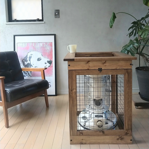 ◼️アラジンストーブ用ウッド&アイアンストーブガード◼️ アラジンストーブ用アイアン&ウッド ストーブガード その他家具