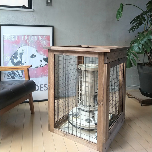 CORONA・トヨトミストーブ用アイアン&ウッドストーブガード その他家具