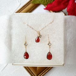 アメジストのローゼンジカービングピアス 天然石 14kgf イヤリングに