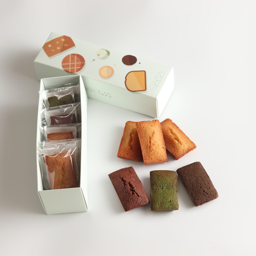 ギフトに人気】無添加フィナンシェ4種類の詰め合わせA 焼き菓子 焼き