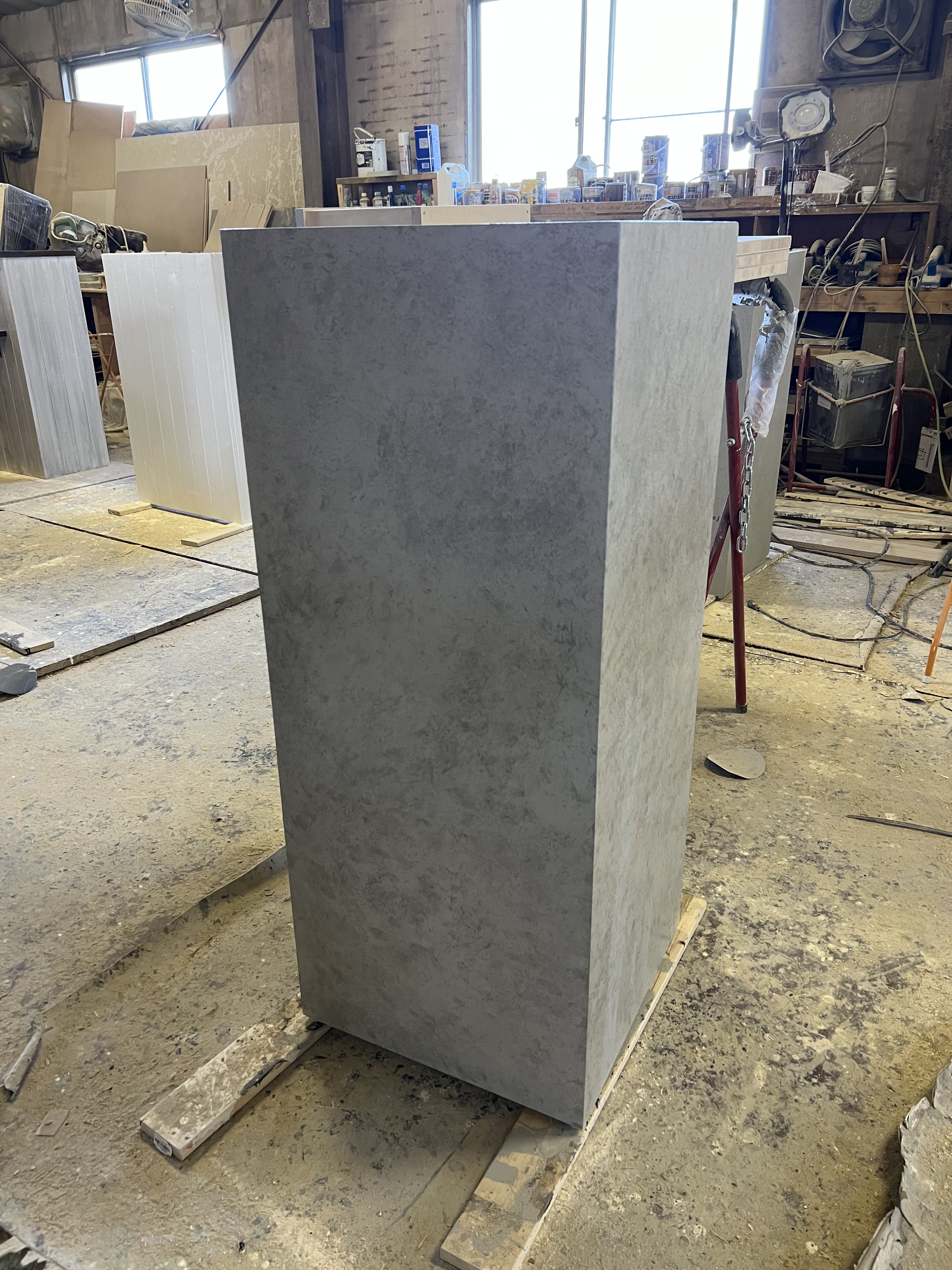 石っぽいカウンター　スリムタイプ