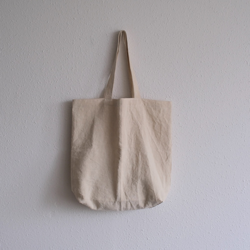 2点限定】接ぎトートバッグ ヘンプ中厚地 生成り トートバッグ PINT  