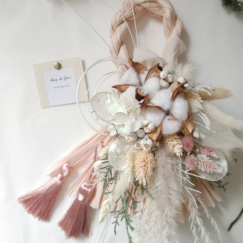 68しめ縄飾り　お正月飾り　しめ縄リース お正月飾り2025しめ縄】しめ縄飾り スワッグ お飾り お正月 新年飾り