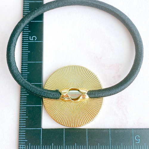 レジンヘアゴムプードル