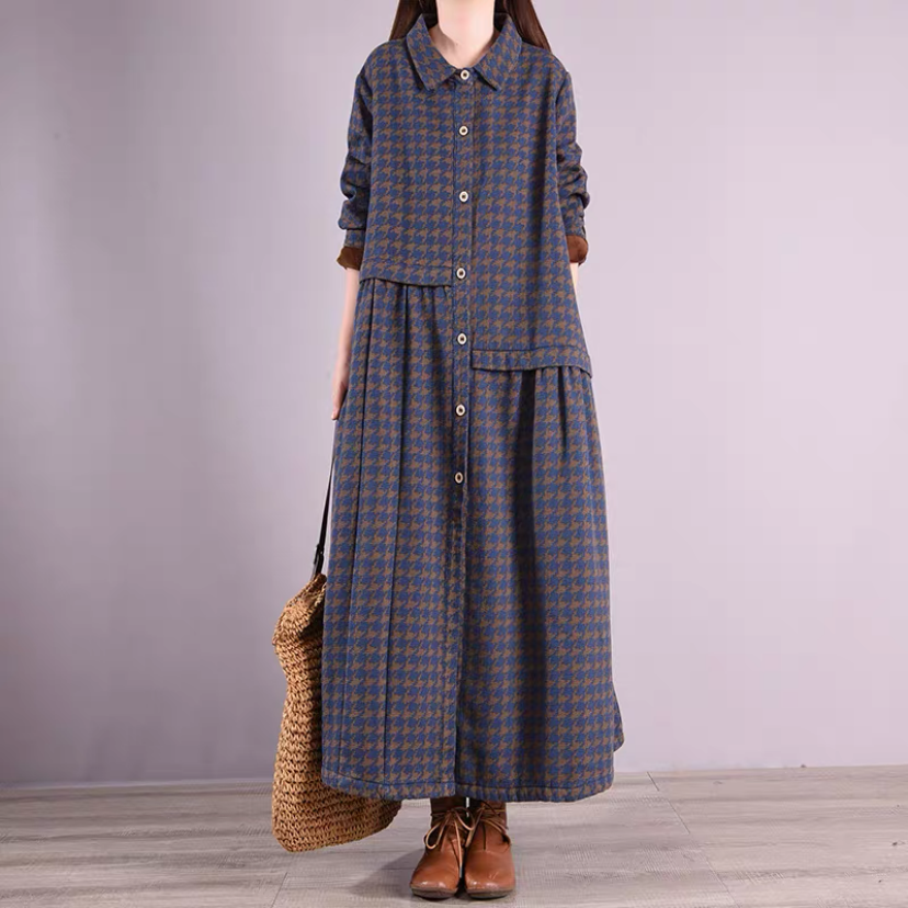 秋冬新品 裏起毛 ワンピース 【受注製作】