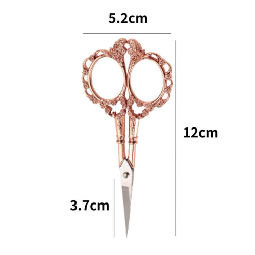 デザインシザー ピンクゴールド はさみ ハサミ 手芸 裁縫 糸切り