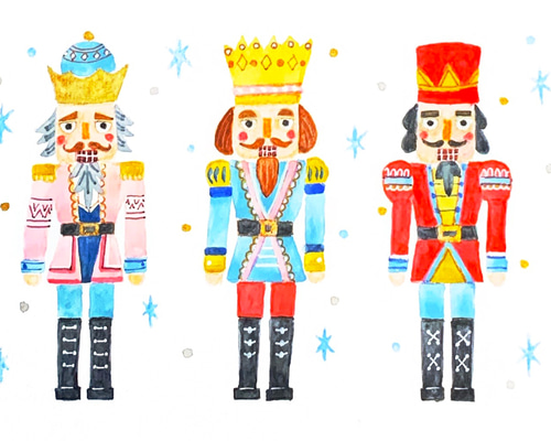 ③くるみ割り人形 ポストカード2枚セット イラスト tsukuyomi 通販