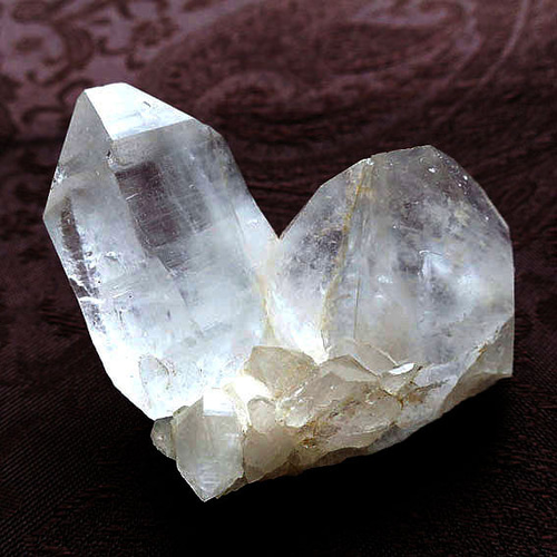 ヒマラヤ水晶 タントリックツイン クル産/原石・鉱物/4月誕生石 癒し