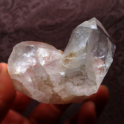 ヒマラヤ水晶 タントリックツイン クル産/原石・鉱物/4月誕生石 癒し