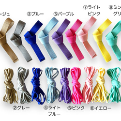 《選べるカラー＆サイズオーダー》持ち手つき 体操着入れ お着替え巾着袋　 入園入学グッズ　名入れ無料 11枚目の画像