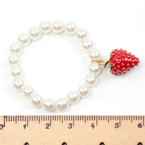 A5646 3本 モールドール 6mmパールネックレス モール人形用