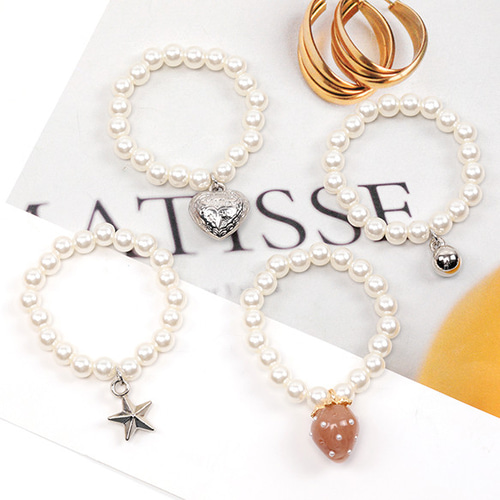 パール アクセサリー まとめ売り 3 3連パールピアス | Jena espace merveilleux(ジェナ エスパス