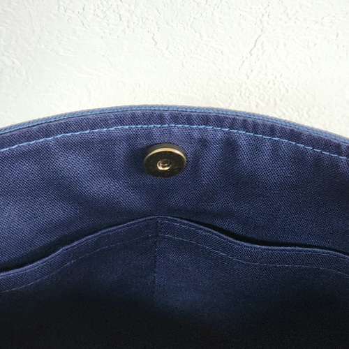 ミナペルホネン pomppia navy ハンドメイドバッグ ミナペルホネン pomppia navy ハンドメイドバッグ ミナ